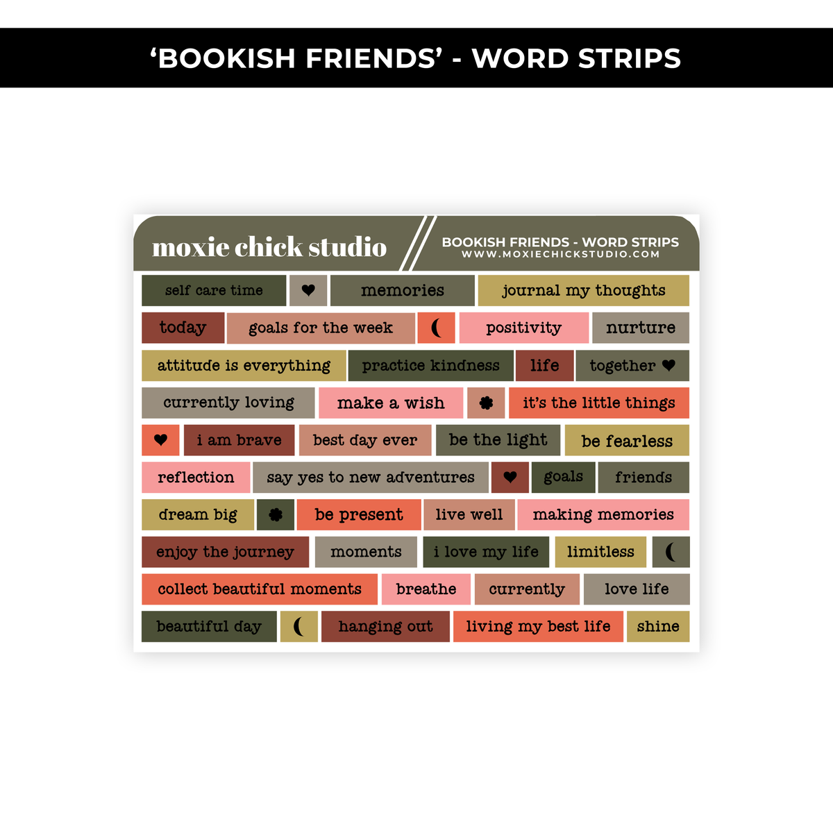 JOURNALING BIG BUNDLE "BOOKISH FRIENDS" - NEW RELEASE