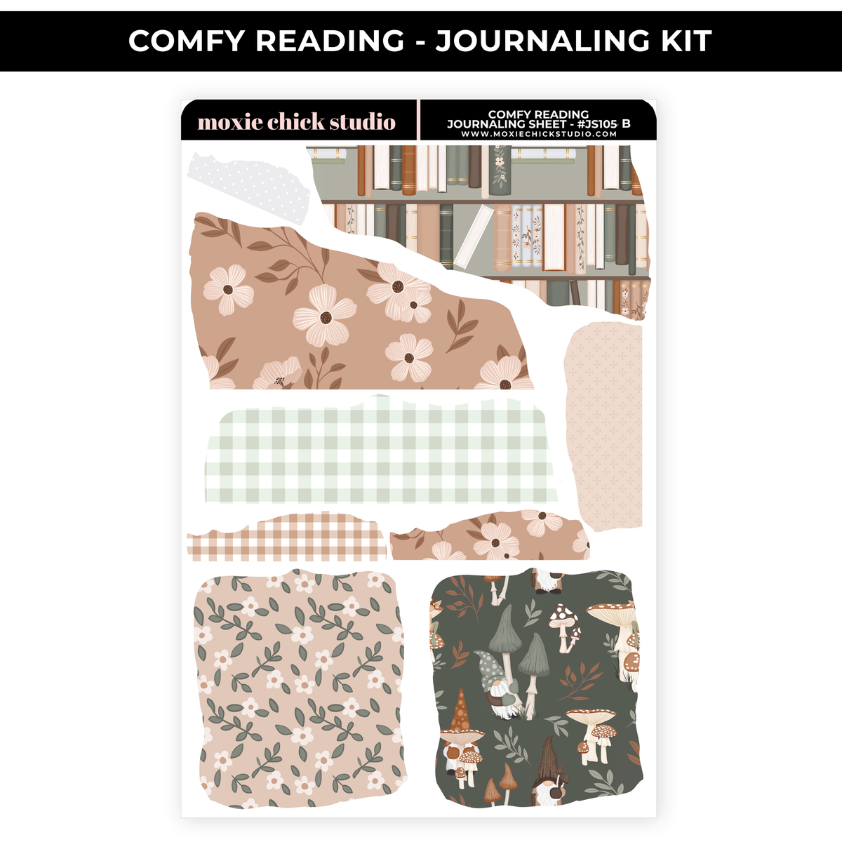 COMFY READING - JOURNALING SHEETS - NEW RELEASE