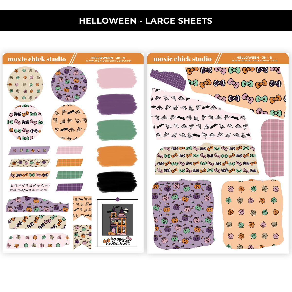 HELLOWEEN - 2 PAGE JOURNALING KIT - NEW RELEASE