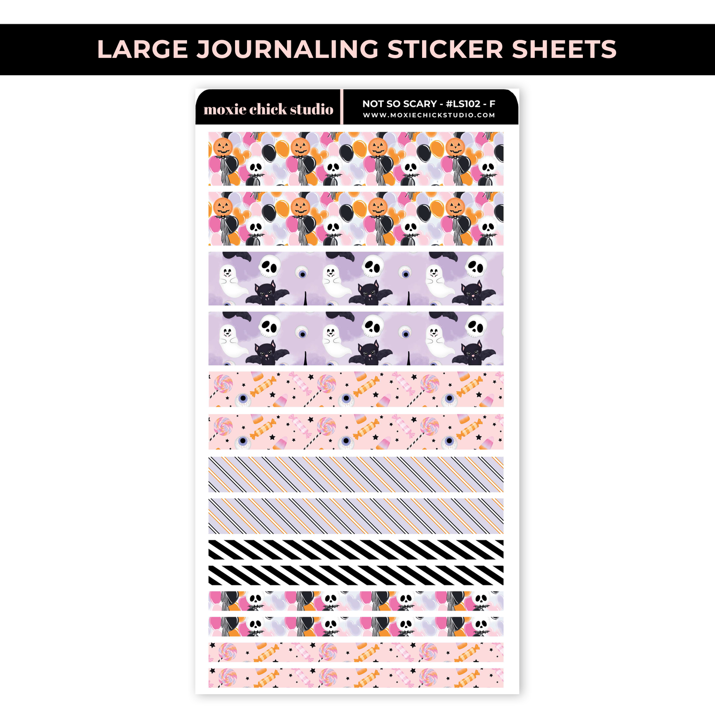 NOT SO SCARY / WASHI SHEET / NEW RELEASE
