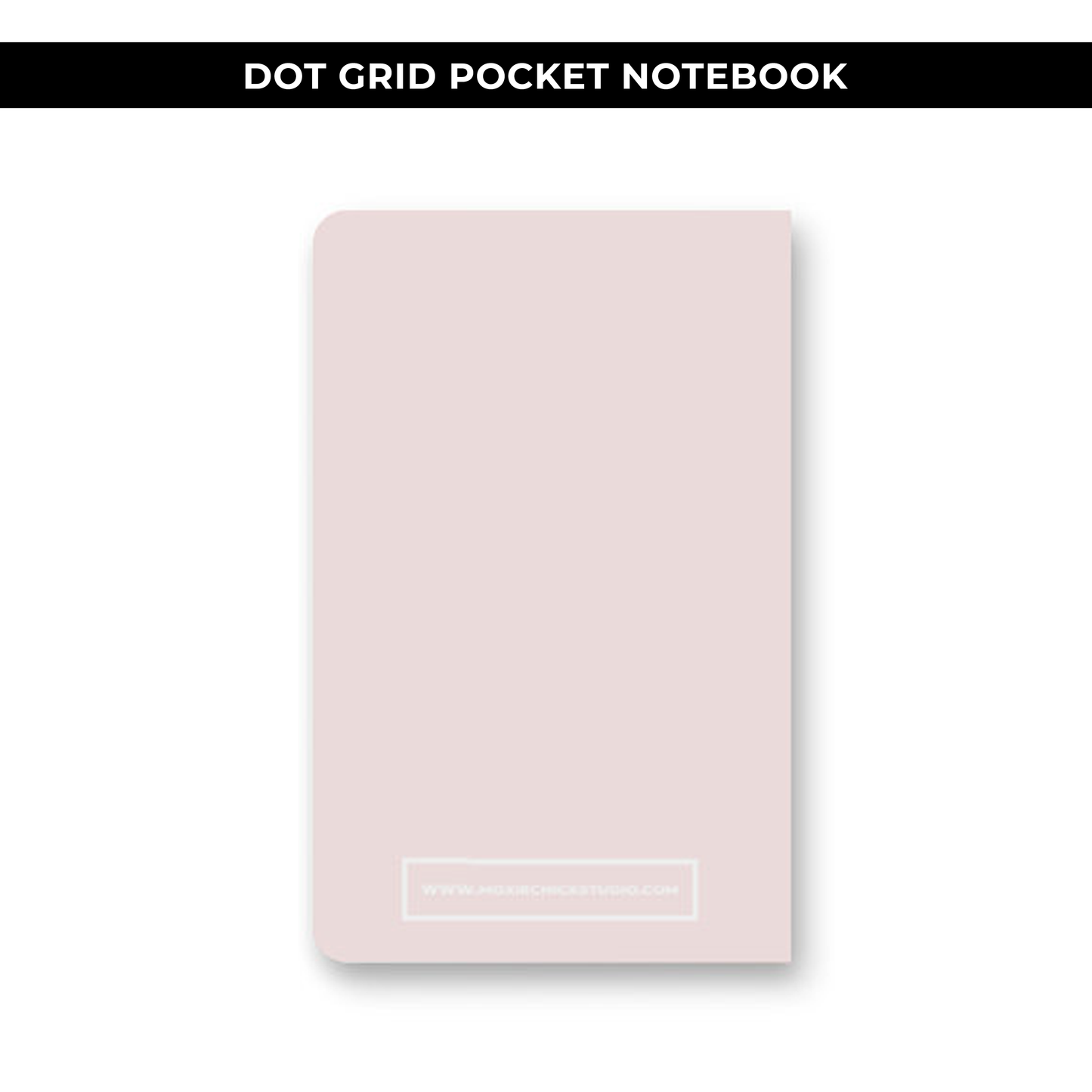 DOT GRID POCKET NOTEBOOK - PHONE STRONG FEARLESS BRAVE / NEW RELEASE