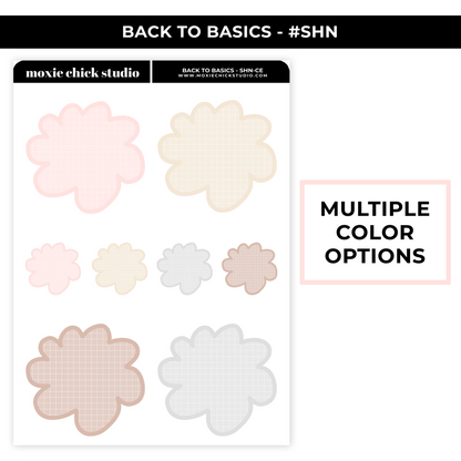 BACK TO BASICS #SHN LARGE SHEET - NEW RELEASE