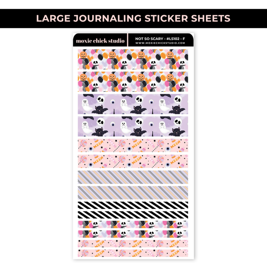 NOT SO SCARY / WASHI SHEET / NEW RELEASE