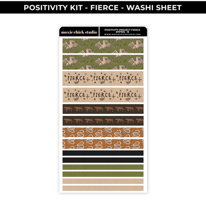 FIERCE - POSITIVITY PROJECT KIT - NEW RELEASE