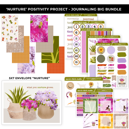JOURNALING BIG BUNDLE "NURTURE" - NEW RELEASE