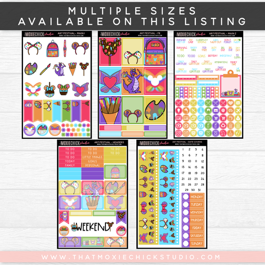 ART FESTIVAL (HAND DRAWN) // MULTIPLE SIZES ON THIS LISTING // NEW RELEASE