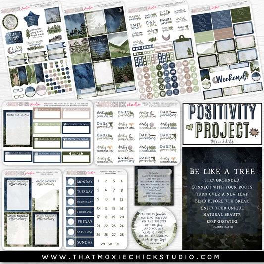 POSITIVITY PROJECT KIT - STRONG // NEW RELEASE - That Moxie Chick Studio
